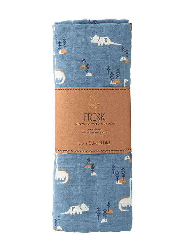 Fresk Muselina Dino 120x120 cm, Moale și Absorbantă
