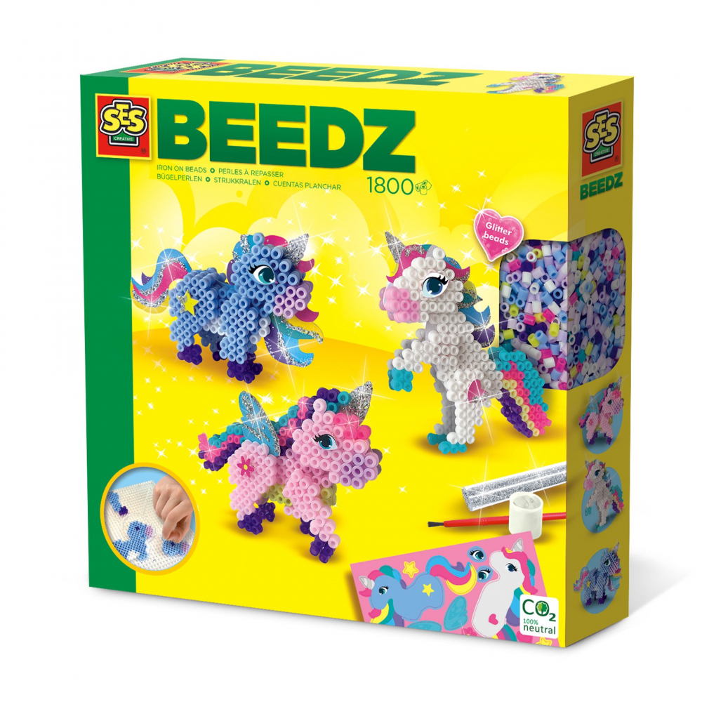 Set Tablu Margele Unicorni Ses Creative | 3D