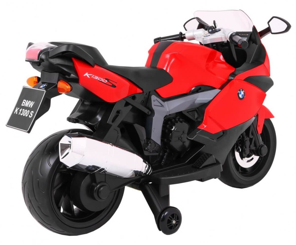 Motocicleta Electrica BMW K1300S Rosu pentru Copii - imagine 5