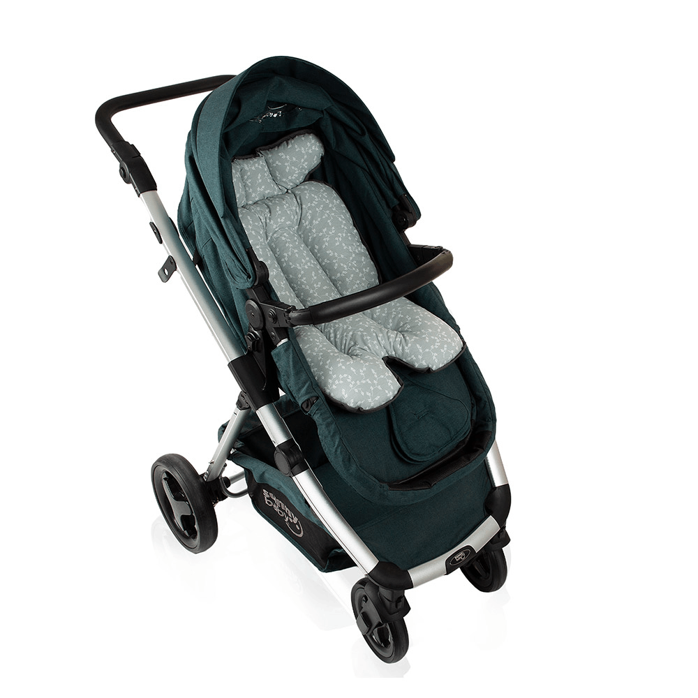 Saltea BabyJem Flowers Grey Universală