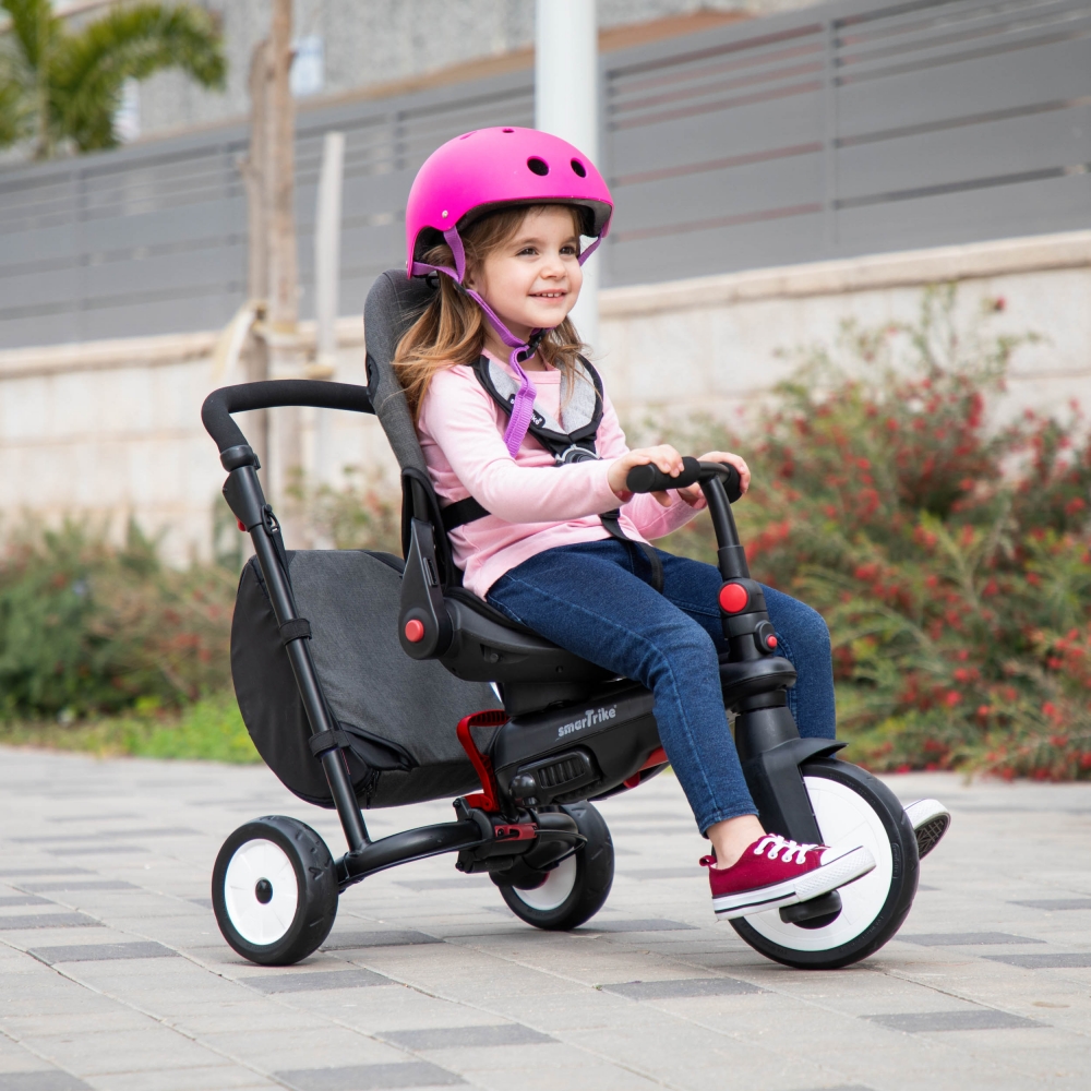 Smart Trike STR7 Vibe Grey, Ultrapliabilă 6Luni+ - imagine 2
