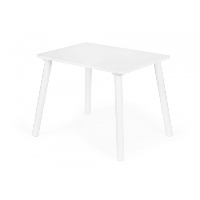 Set Masa + 2 Scaune Ecotoys Alb - imagine 3