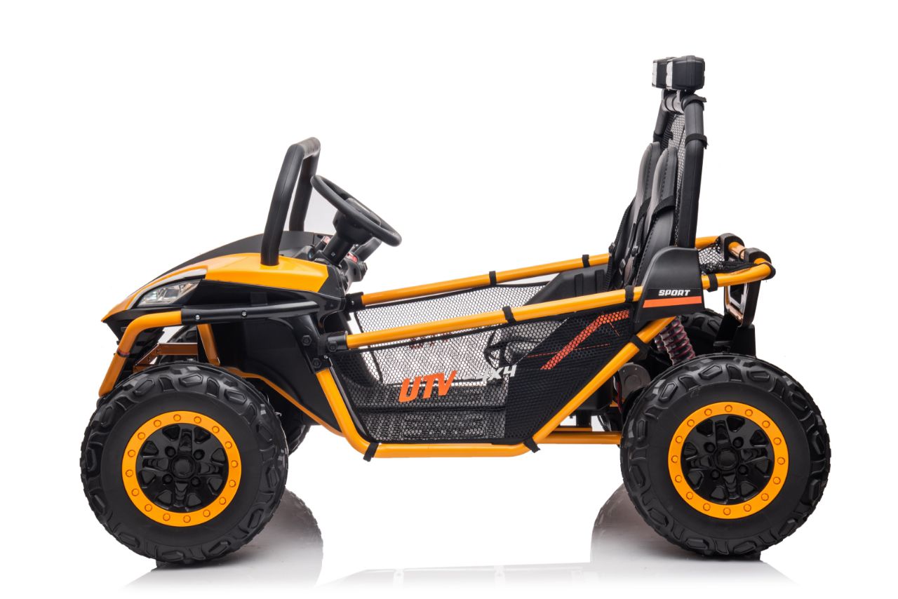 UTV Electric 24V 4x4 Bugy Speed Galben | Autokids - imagine 3