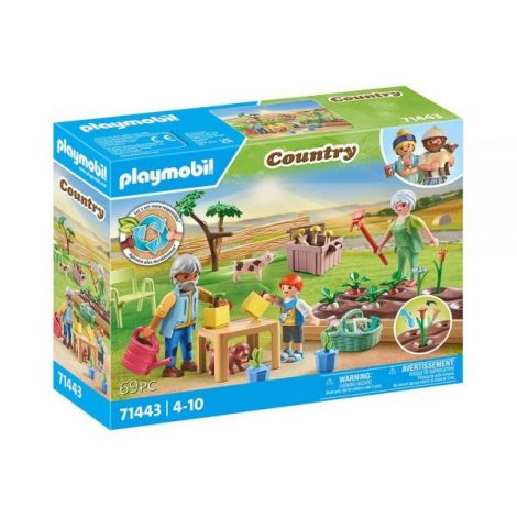 Playmobil Grădina cu Bunici | Joc de Rol în Natură