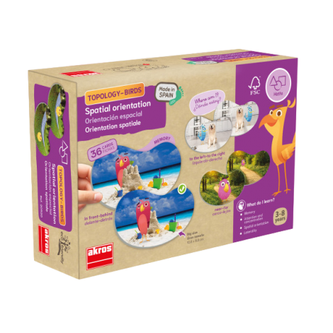 Joc Orientare Spațială Păsări Akros Educational