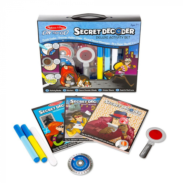 Set Decodorul de Secrete Melissa & Doug Joc Spionaj