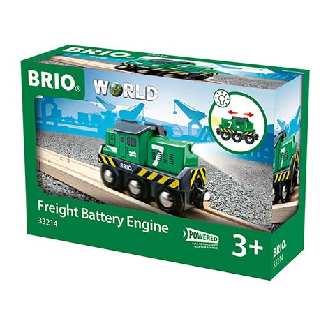 Locomotiva BRIO cu Baterii - Tren Electric pentru Copii