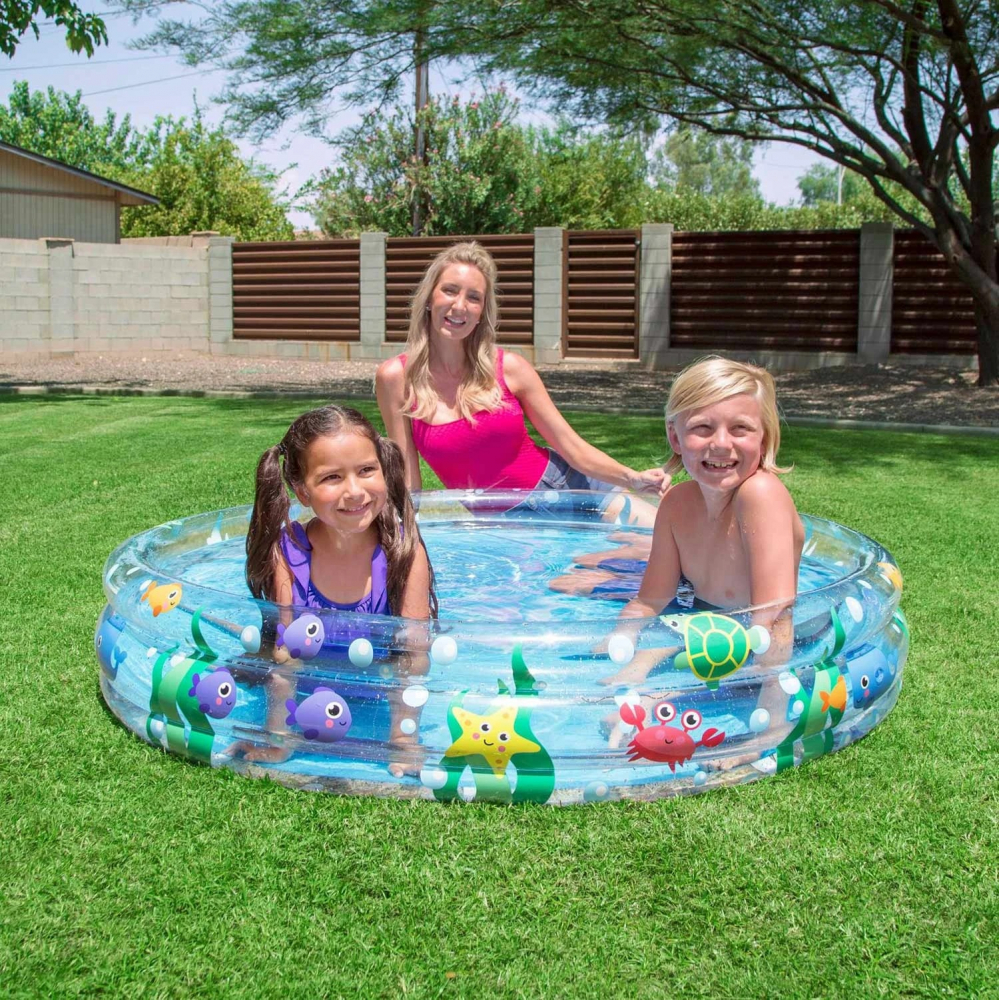 Piscina Bestway 152cm cu pestisori - Rezistentă - imagine 2
