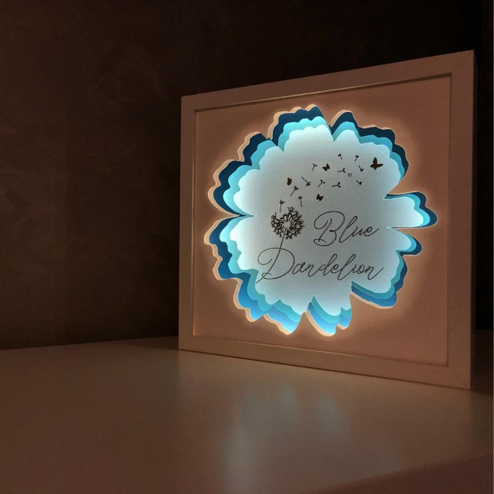 Tablou Luminos Logo 018 | Noorhandmadeatelier
