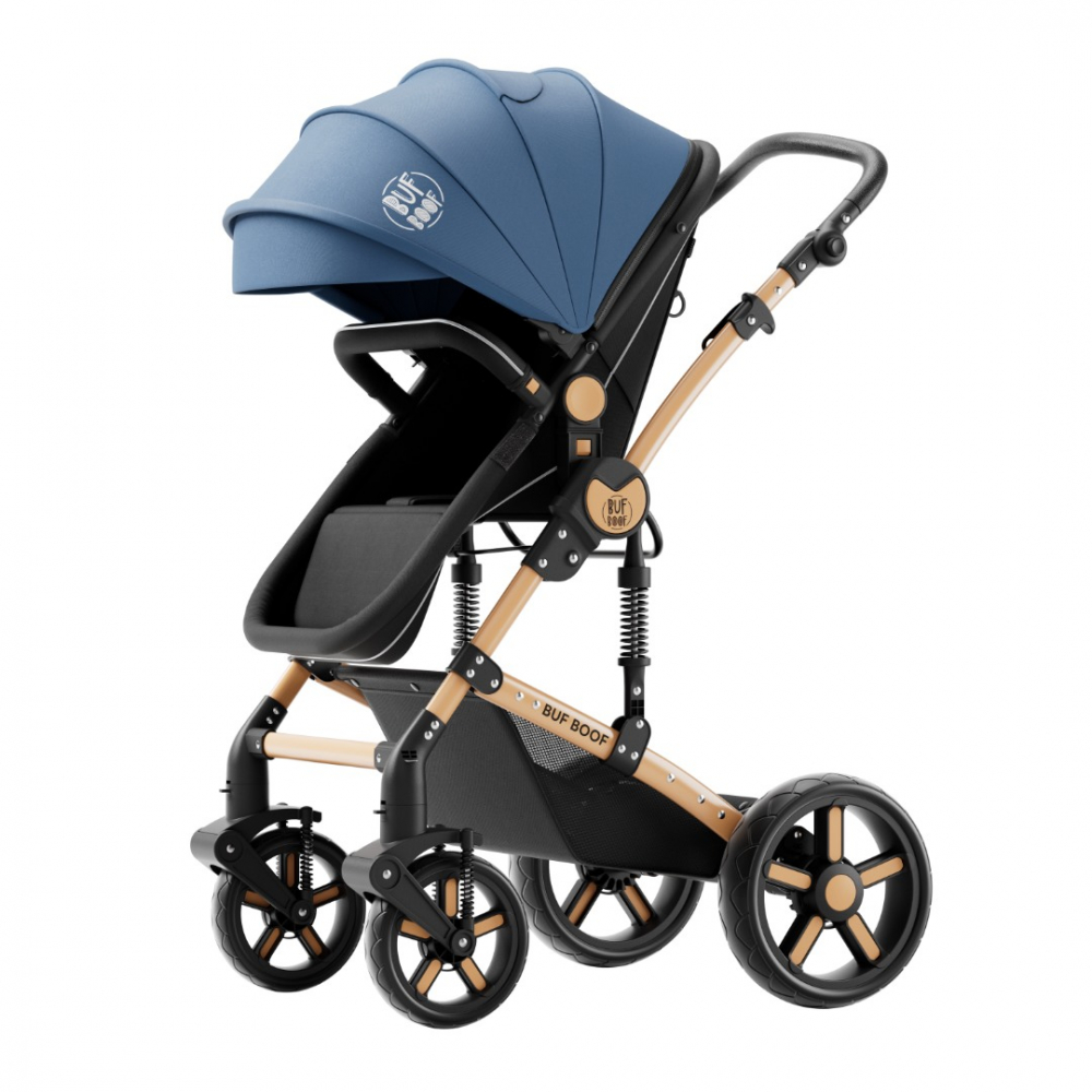 Buf Boof A1 Deluxe - Carucior 2in1 Aluminiu - imagine 7