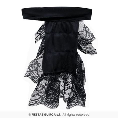 Jabou Negru Widmann - Accesoriu Vampir Halloween - imagine 2