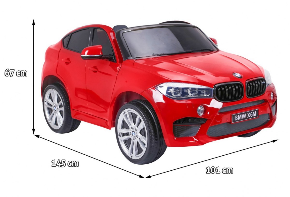 Masinuta Electrica BMW X6M XXL 2 Locuri - Autokids - imagine 3