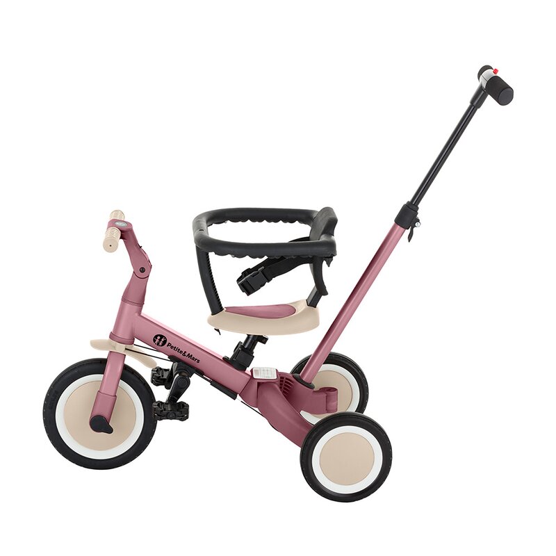 Tricicleta PetiteMars Turbo 5in1 Dusty Rose