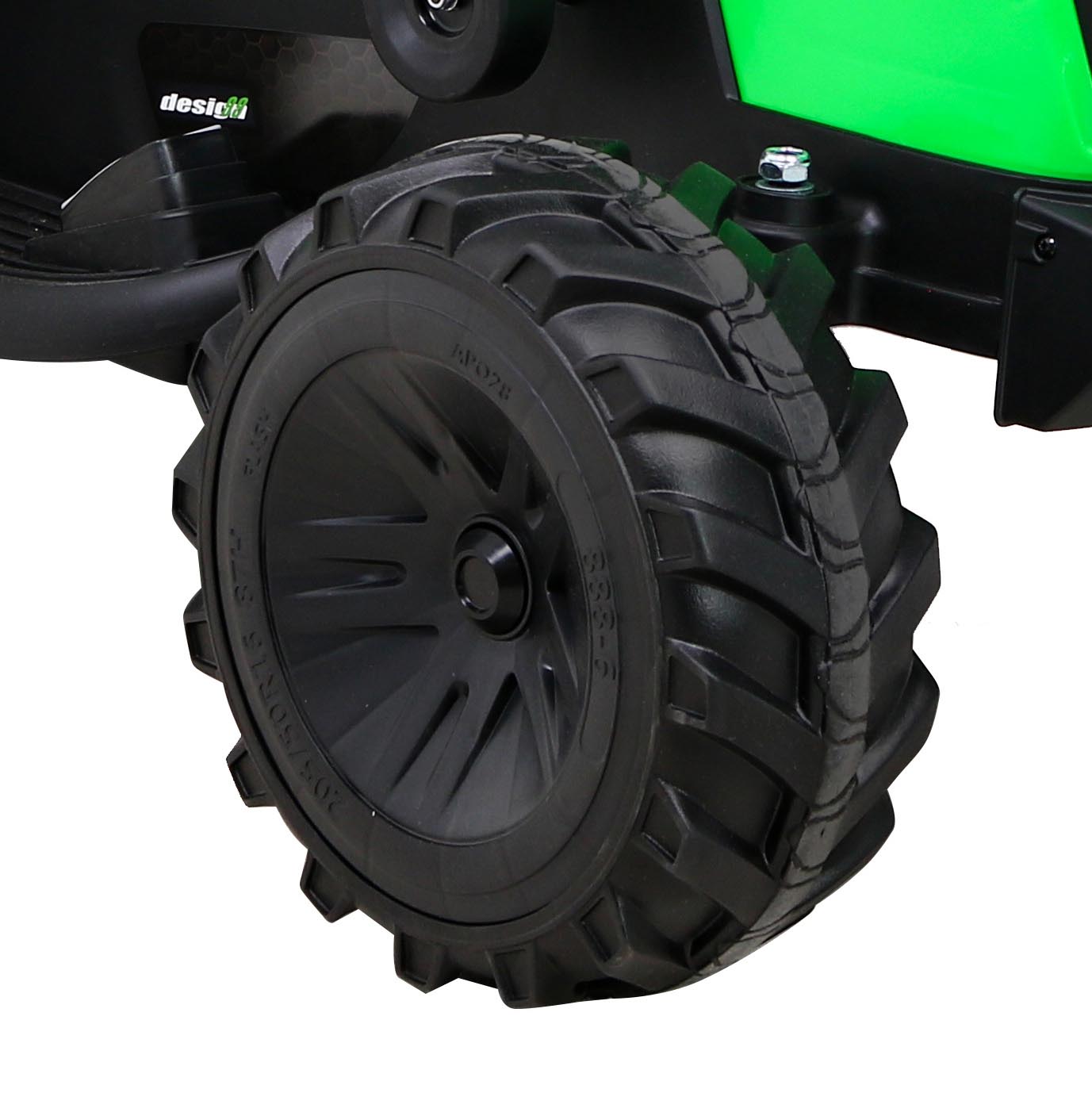 Tractor Excavator Electric 12V cu Remorcă Autokids - imagine 11