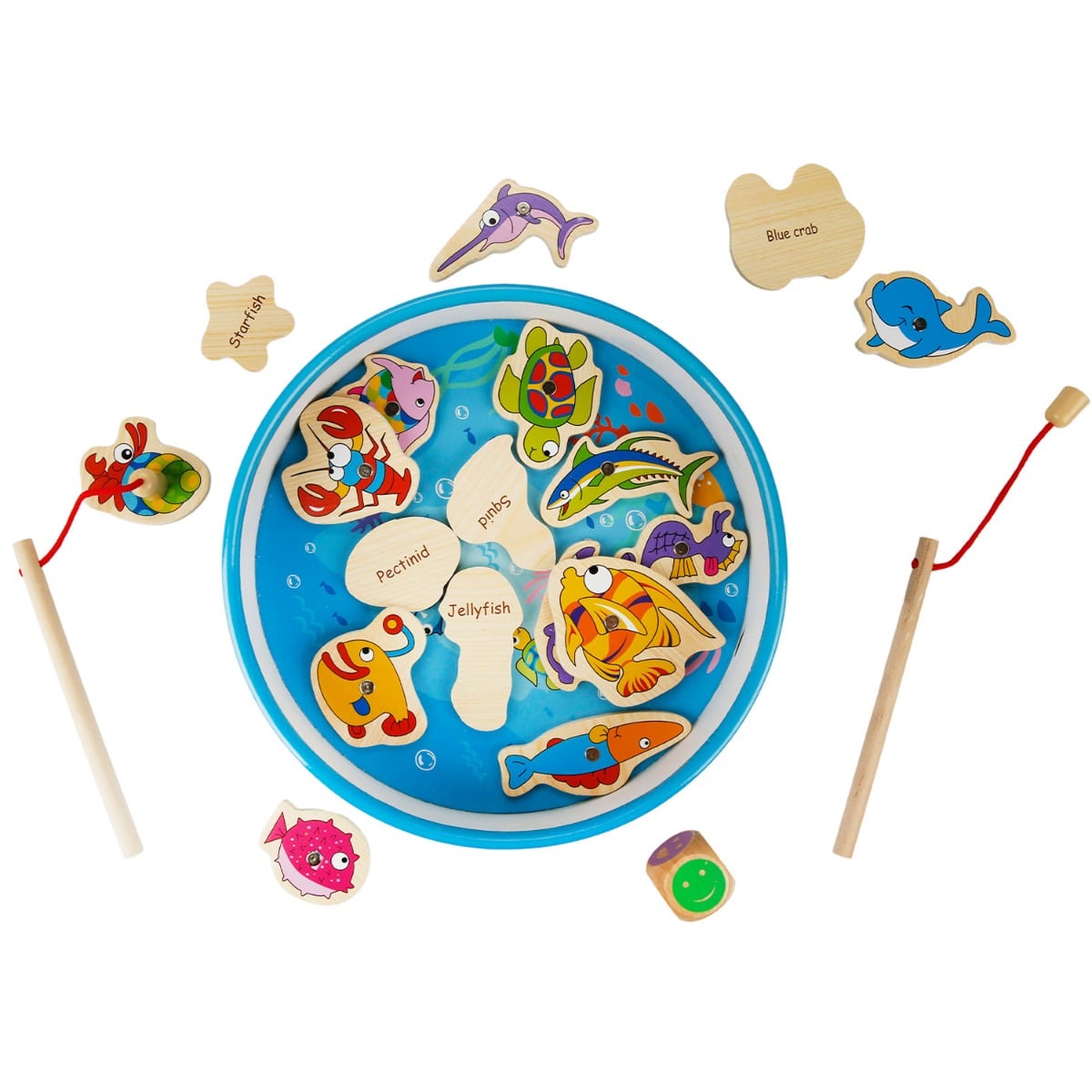 Joc Magnetic Pescuit Sunman, 20 Piese, Educativ