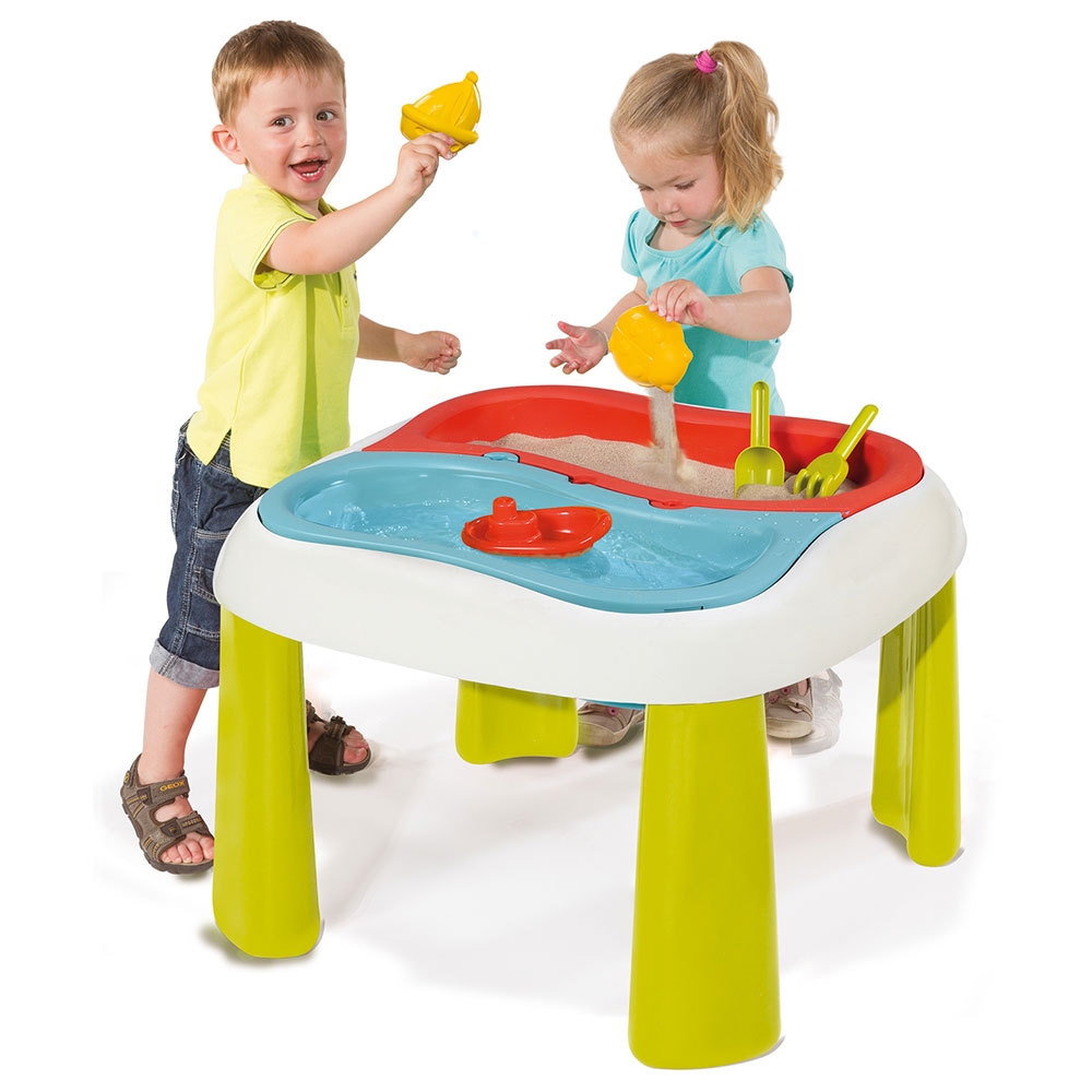 Masa Smoby Water & Sand 2in1 - Joacă Dublă - imagine 2