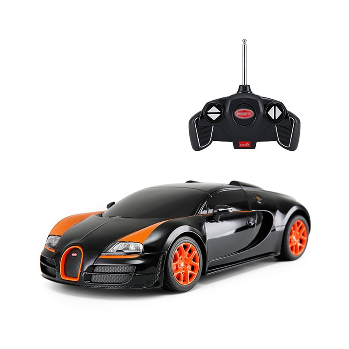 Masina RC Rastar Bugatti Veyron 1:18 Negru