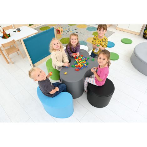 Set Masa si Scaune Puf Moje Bambino | Gradinita - imagine 9
