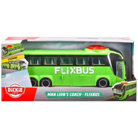 Autobuz Flixbus MAN Lion's Coach Dickie Toys - imagine 8