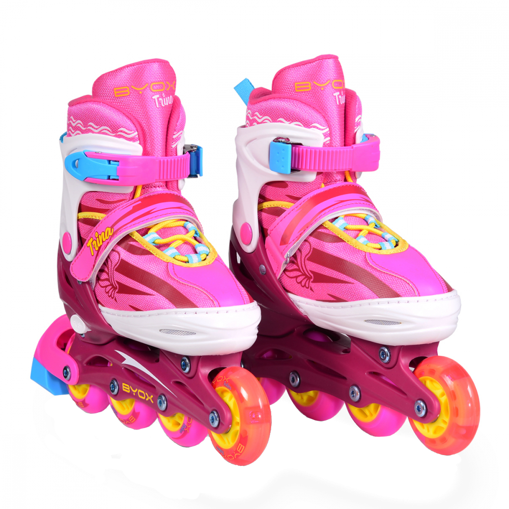 Role Byox Trina M Pink 34-37 Reglabile - imagine 6