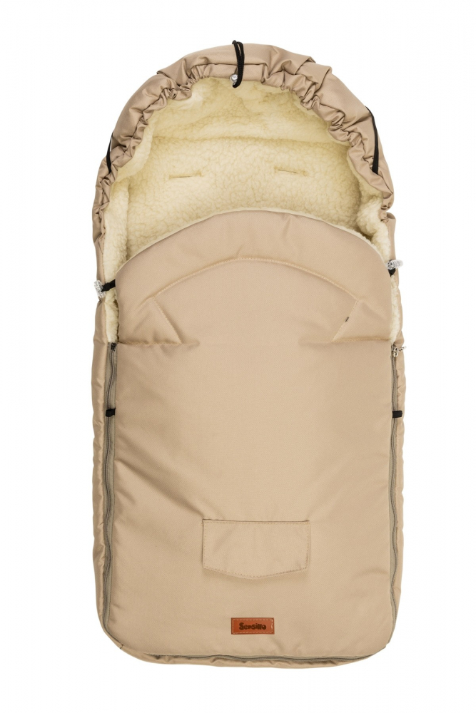 Sac Iarnă Lână Sensillo Cappuccino