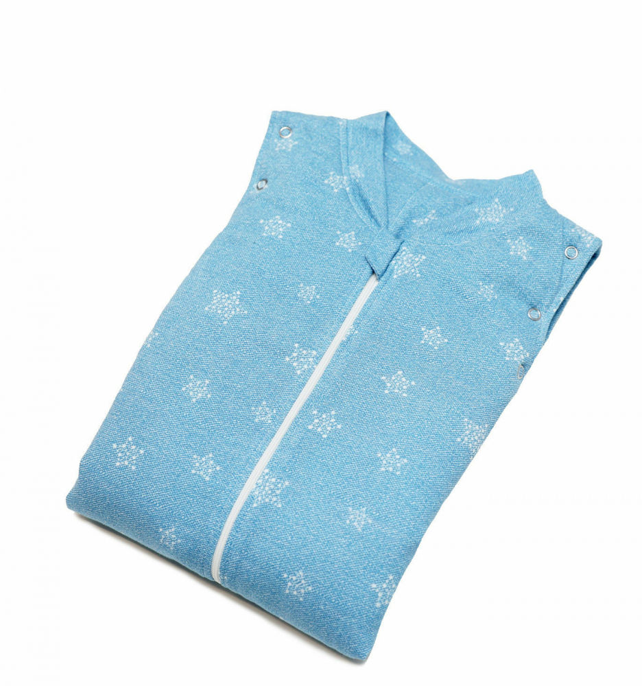 Sac de dormit KidsDecor Stars Blue 1.5 Tog