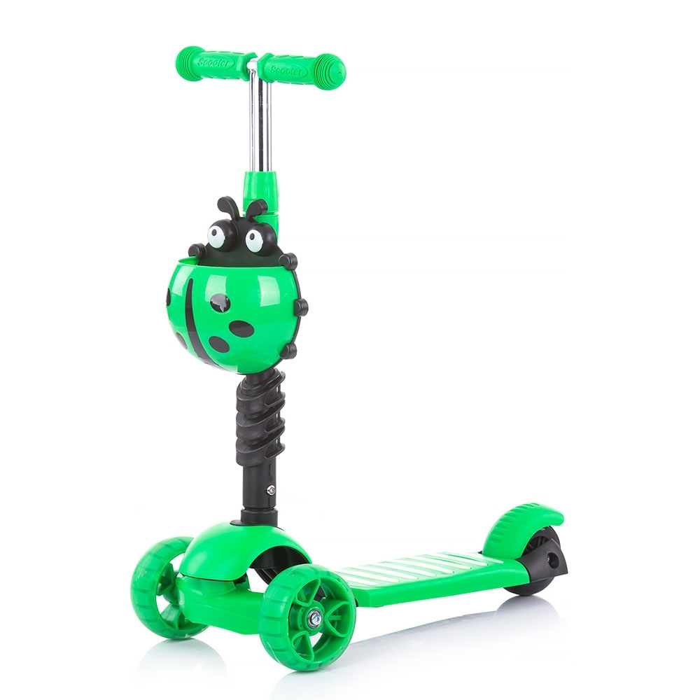 Trotineta 3 in 1 Chipolino Kiddy Evo Lime, 20 kg - imagine 7