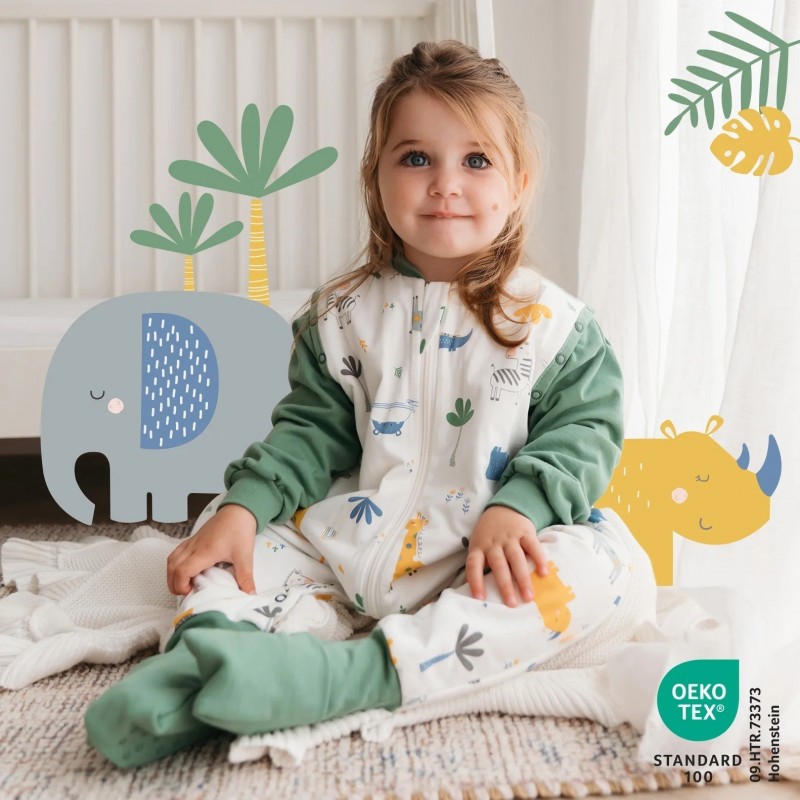 Slumbersac Sac Dormit Jungle Maneca Detasabila