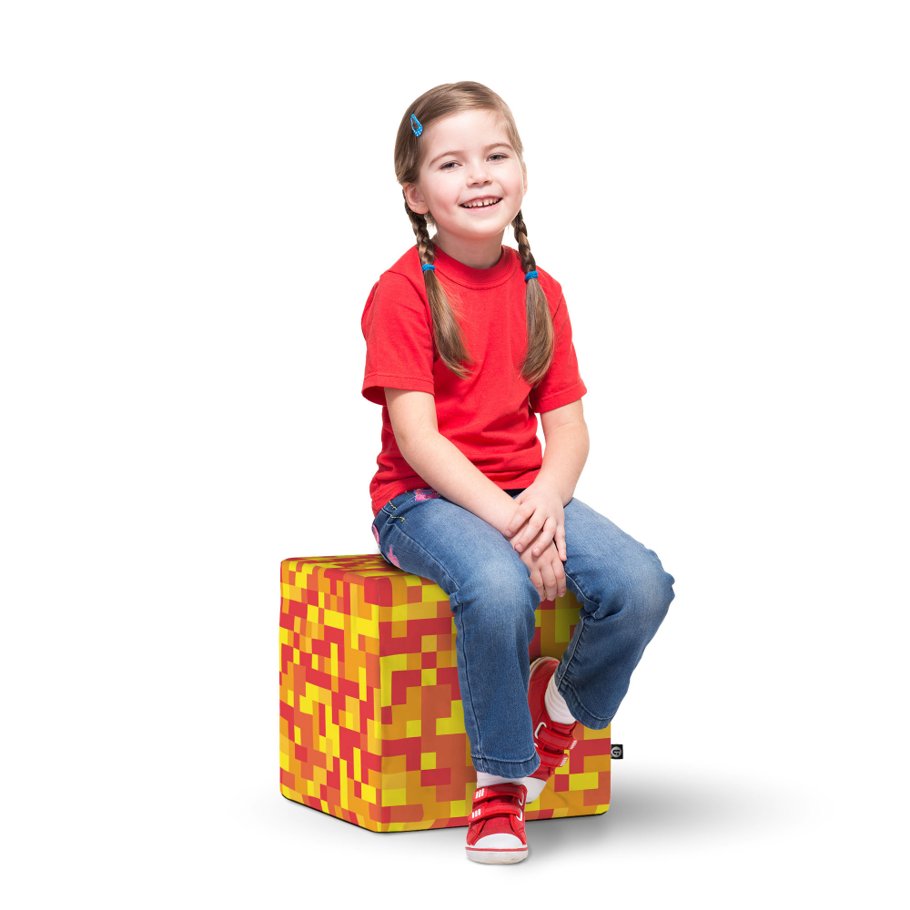 Taburet Minecraft Foc Updeco - Confort și Design