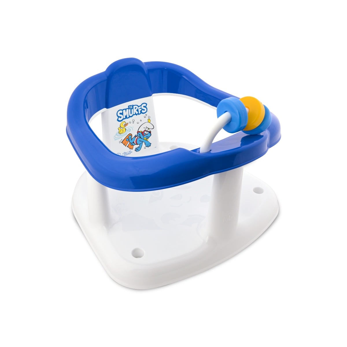 Scaun baie bebe Lorelli Strumfi White, antiderapant