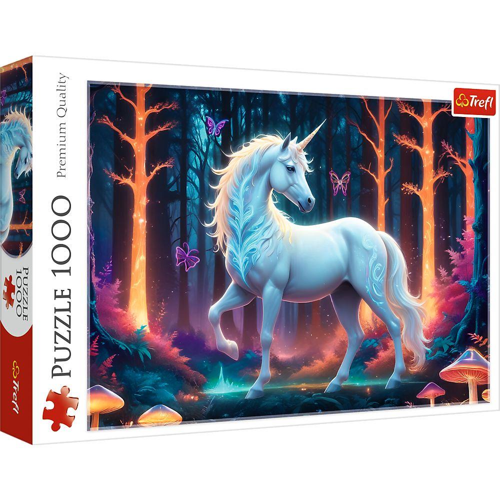 Puzzle Trefl 1000 Unicornul Mistic - Relaxare și Creativitate