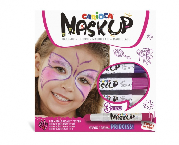 Set Machiaj Carioca Princess 3 Culori