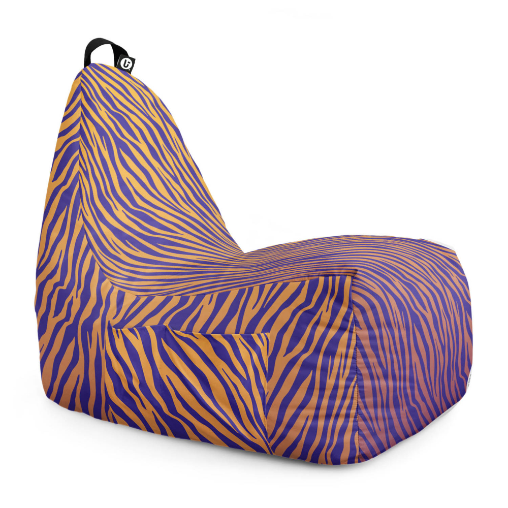 Fotoliu Puf XL Zebra Updeco, Chill & Relax - imagine 6