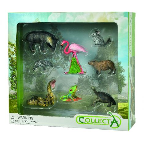 Set 8 Figurine Wild Life Collecta - Pictate Manual