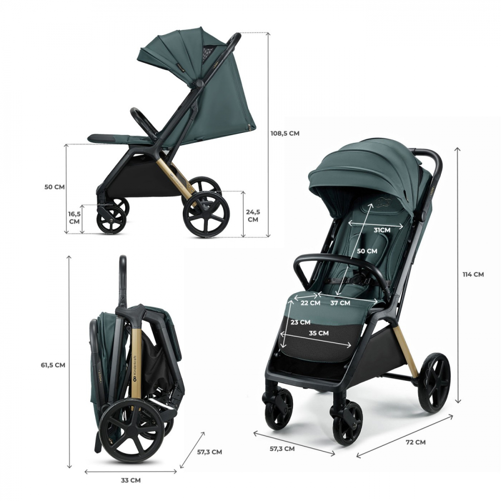 Carucior Kinderkraft Loom - Pliere Automata - imagine 5