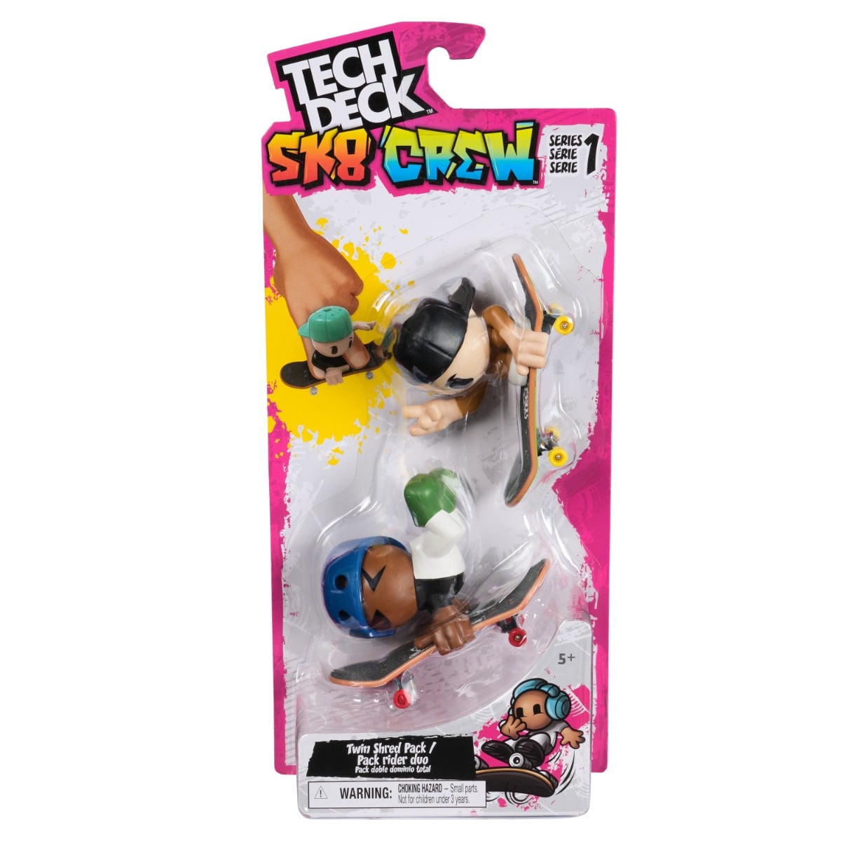 Set Tech Deck SK8 Crew: 2 Placi si 2 Figurine