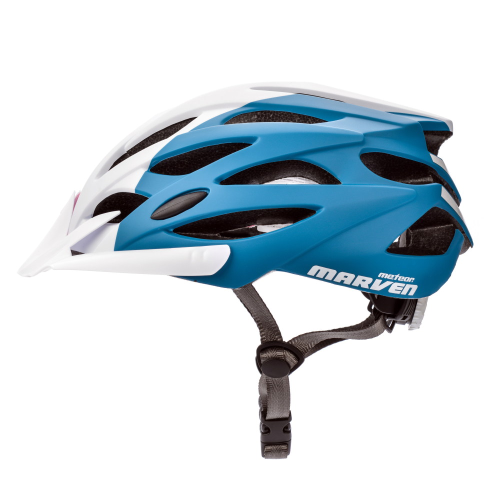 Casca Marven S, Protectie Confortabila, Pink/White/Blue