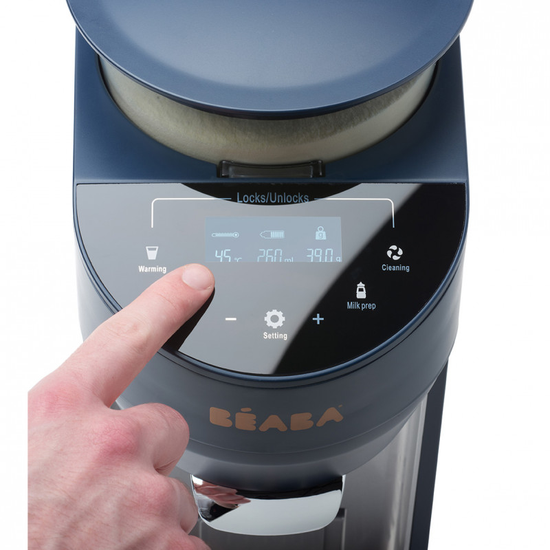 Espressor Lapte Praf Beaba Milkeo, Night Blue