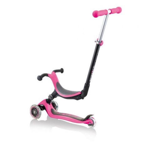 Globber Go-Up 4in1 Roz - Trotineta Evolutionary