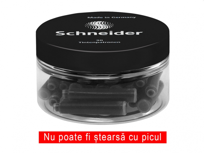 Patron Cerneală Neagră Schneider, 30 Borcane