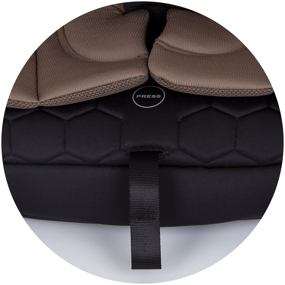 Scaun Auto Chipolino Lux X I-Size, 76-150 cm, Macadamia - imagine 7