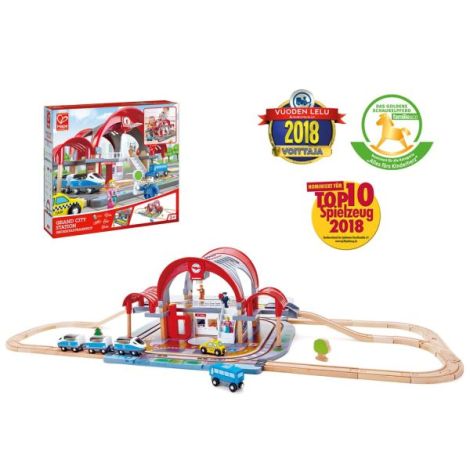 Set Gara Centrala Hape 45 Piese Joc Interactiv - imagine 2