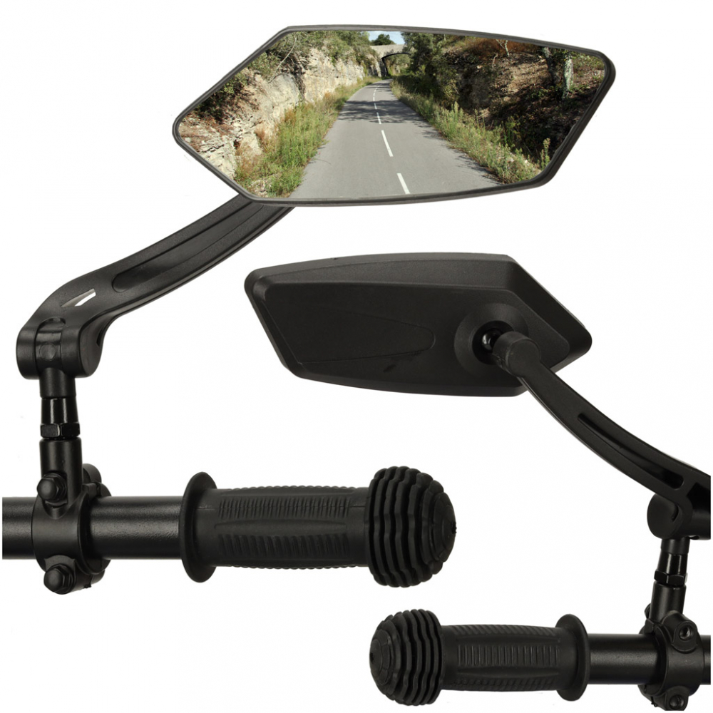Set 2 oglinzi Ikonka 360° pentru bicicletă