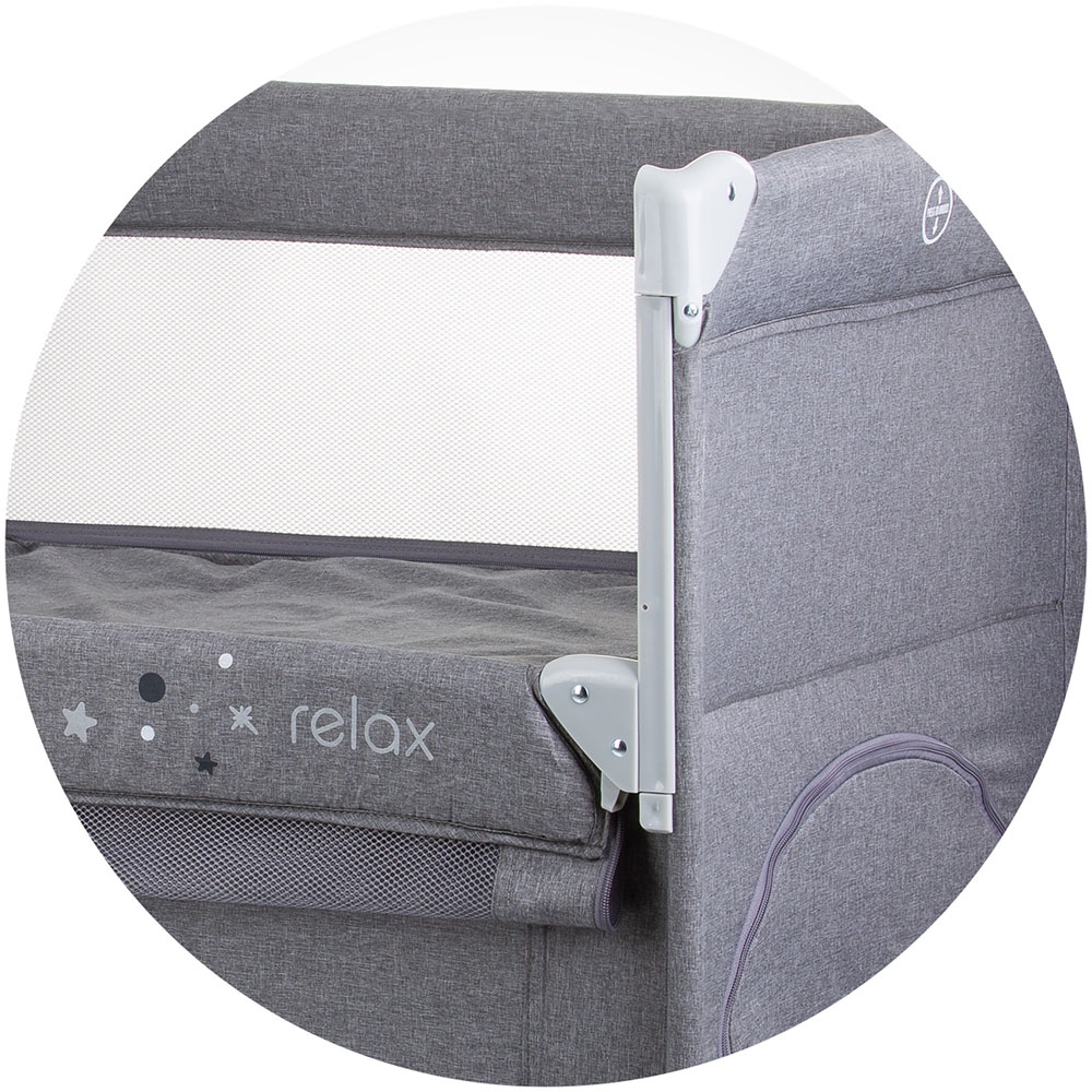 Patut pliabil Chipolino Relax cu laterala culisanta - imagine 3