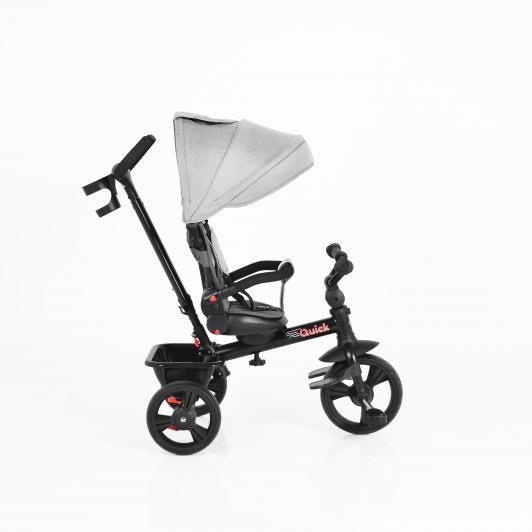 Tricicleta Byox Quick Grey, Sezut Reversibil - imagine 6