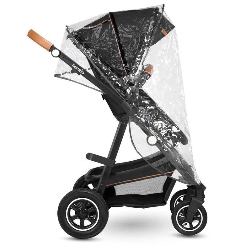 Carucior Lionelo Amber 2in1 Gri Cadru Aluminiu - imagine 5