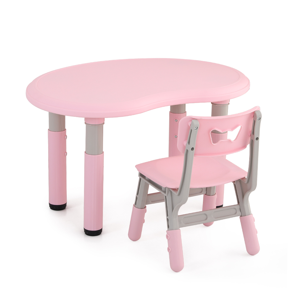Set Masuta si Scaunel Reglabil Nichiduta Study Pink