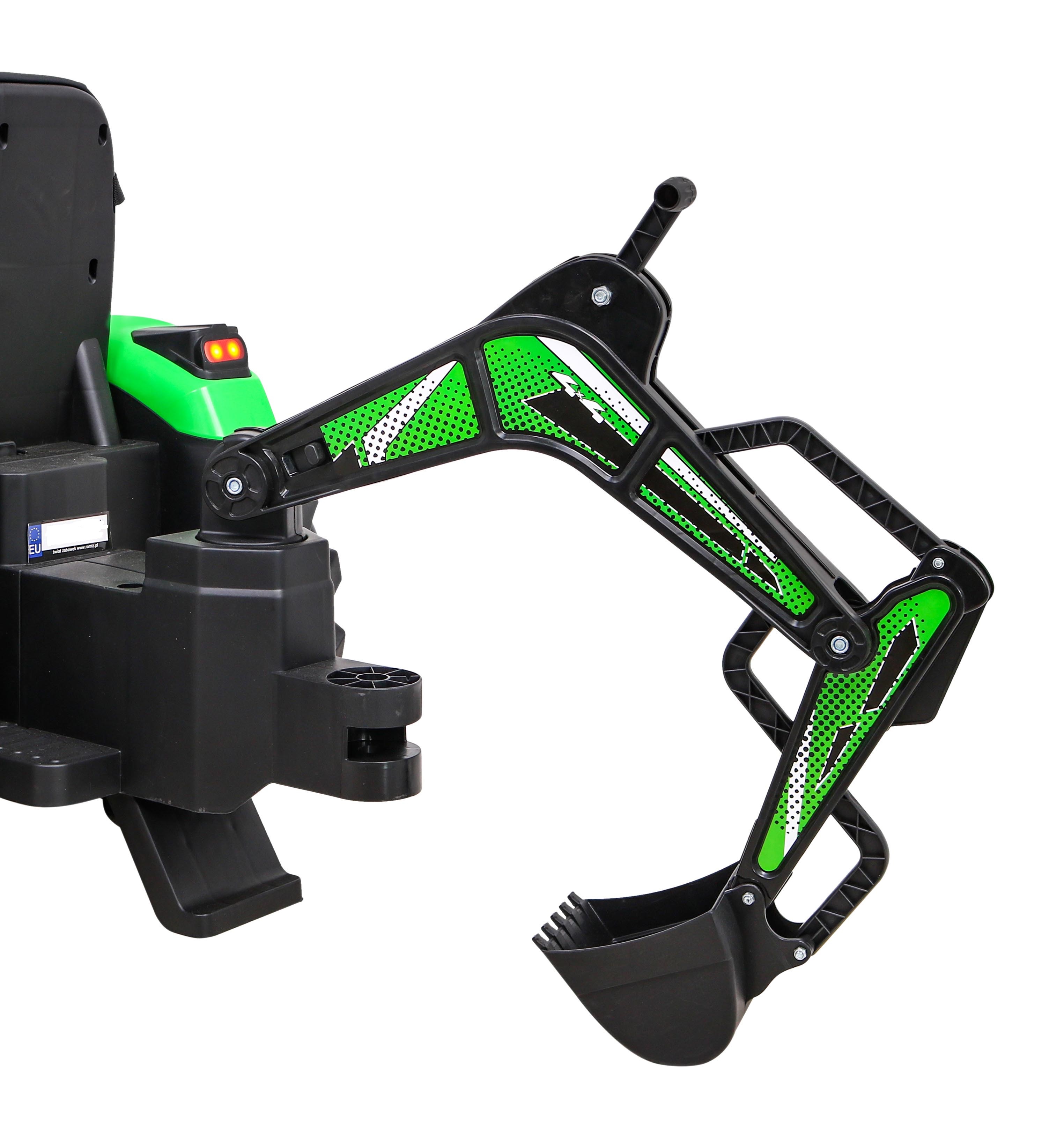 Tractor Excavator Electric 12V cu Remorcă Autokids - imagine 13