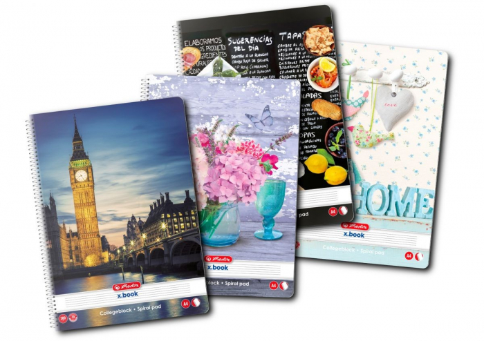 Caiet Dictando Herlitz Enjoy Life, A4, 100 file