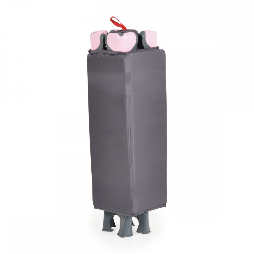 Patut Pliabil Moni Tommy Pink, 2 Nivele - imagine 2